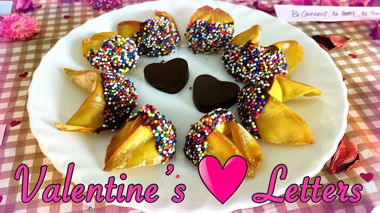 Valentine's Love Letters Recipe (Only 4 Ingredients)