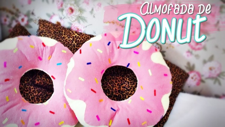 DIY Almofada de Donuts