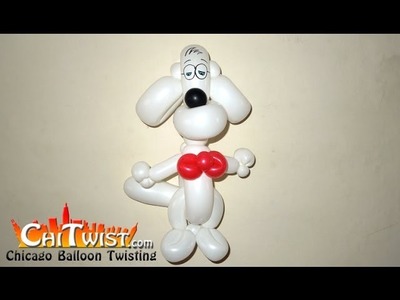 Easy Mr. Peabody Balloon Dog | ChiTwist Chicago Balloon Twisting