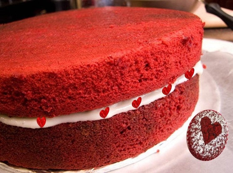 Eggless Red Velvet Cake Recipe Video Recipe by Bhavna