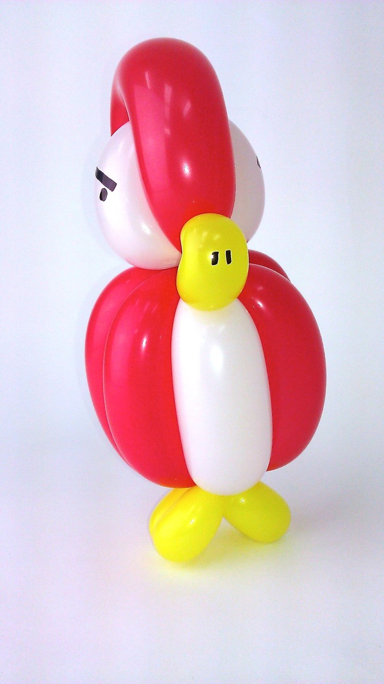 How To Make A Balloon Angry Bird - Balloon Animals Palm Beach