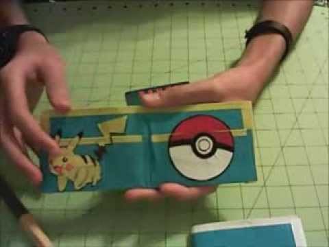 How to put Duct tape decoration over card holders