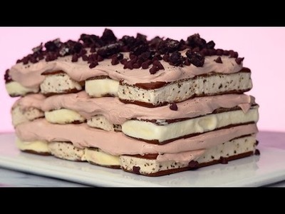 No Bake Ice Cream Sandwich Cake Recipe | Just Add Sugar