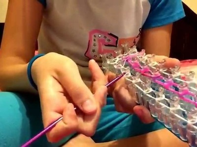 Rainbow Loom Raindrop Bracelet  Tutorial