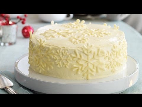 Vanilla Snowflake Cake Recipe