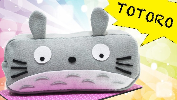 DIY -  Estojo Totoro -  Pencil Case -  Segredos de Aline