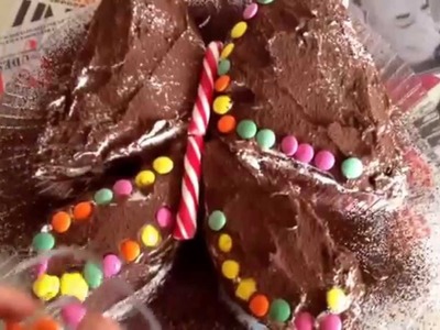DIY Kelebek Pasta (Butterfly Cake) (5 min)