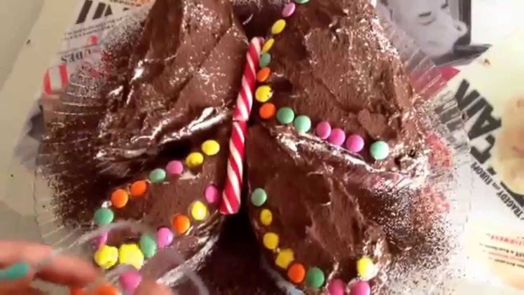 DIY Kelebek Pasta (Butterfly Cake) (5 min)