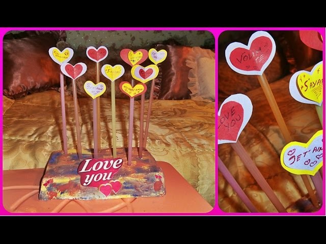 DIY. Valentine's Day gift. Poklon za dan zaljubljenih. Regalo para el dia de San Valentin