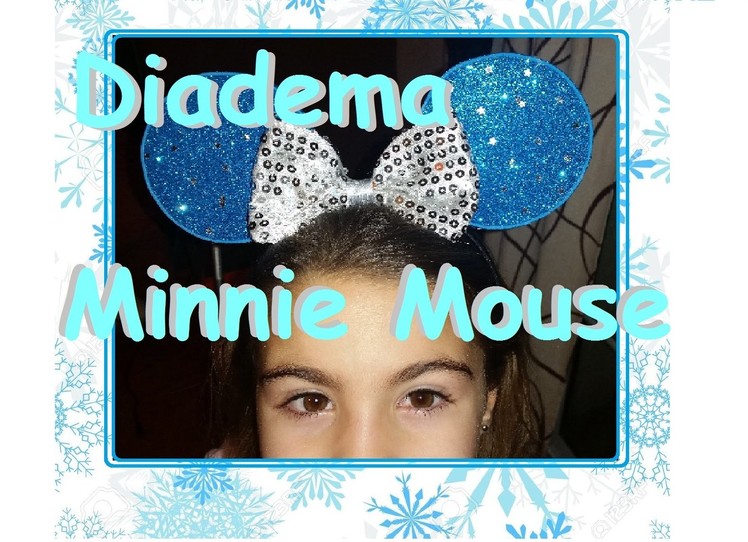 DIY Diadema orejas Minnie Mouse