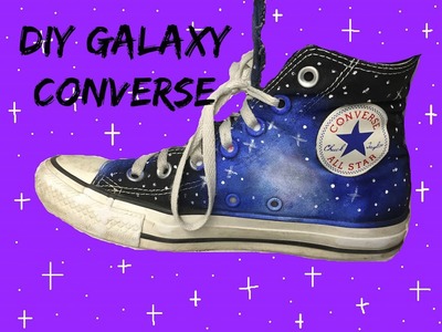 DIY Galaxy Converse!