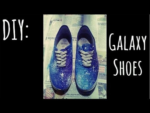 DIY: Galaxy Shoes! [german] | TheCookieKilljoy