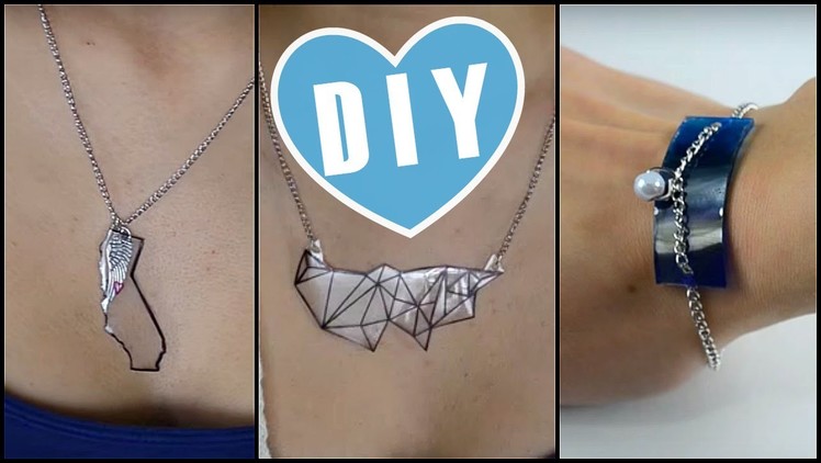 DIY: PLASTIC Jewelry?!