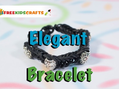 Elegant Rainbow Loom Bracelet