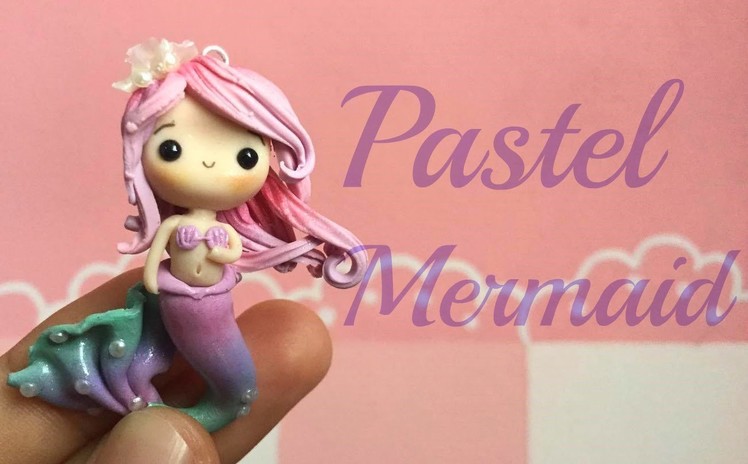 Pastel Mermaid | Polymer Clay ɞ