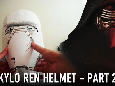 #110: Kylo Ren Helmet Part 2 - Papermache & Wall Filler | Star Wars 7 | Costume | How To | Dali DIY