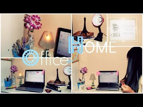 DIY: Como montar HOME OFFICE ♥ Caroline Moura