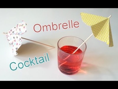 DIY Déco Ombrelle à Cocktail