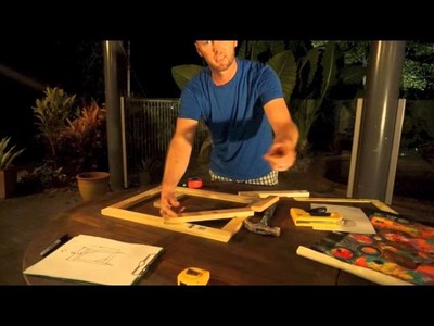 DIY Framing and Stretching a Canvas