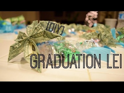 DIY | Graduation Flower Money.Candy Lei | Day 17 of 25 Days of Christmas