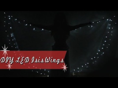DIY LED Isis Wings for Belly Dance & Burlesque
