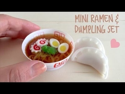 DIY Mini Ramen & Dumpling Japanese Candy kit - Kracie Pop 'n Cook