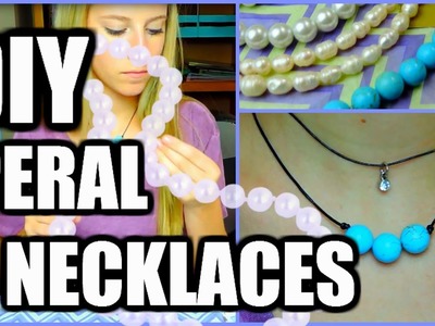 DIY Pearl Necklaces!!!| Very Easy and Cheap!
