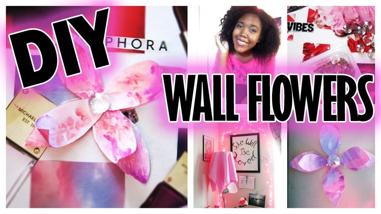 DIY Room Decor: Wall Flowers