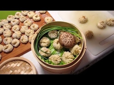 DIY Vegan Soup Dumplings Xiao Long Bao.