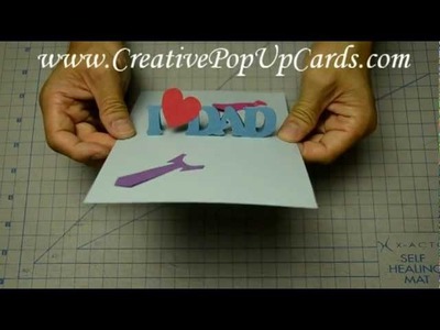 Easy Father's Day Pop Up Card Tutorial