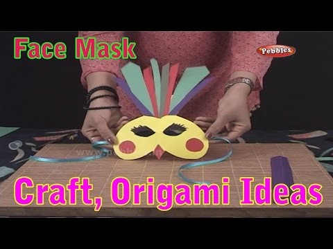 Face Mask, Learn Craft For Kids, Origami For Children, Craft Ideas ...