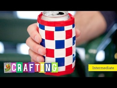 How to Craft a Duck Tape® Woven Drink Holder w. SimplyDuckDesigns