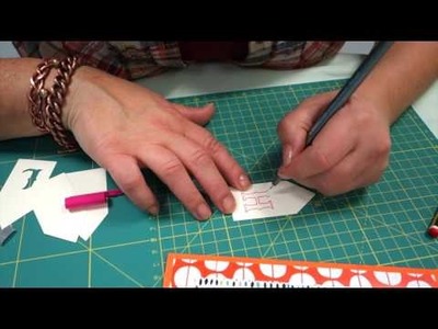 How to decorate your cards and gifts using craft stencils