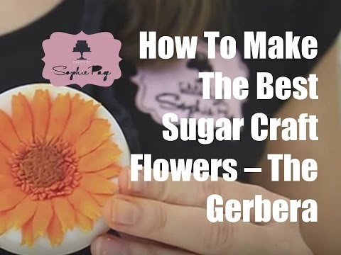 How To Make The Best Sugar-Craft Flowers - The Gerbera