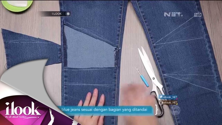 ILook - DIY Patchwork Denim Jeans