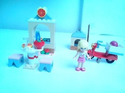 Lego friends Stephanie's pizzeria unboxing.review.how to.diy nederlands video