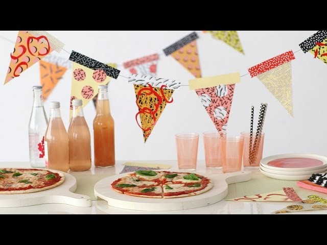 Pizza Party Garland