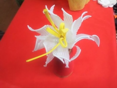 Plastic Cup Flower - DIY