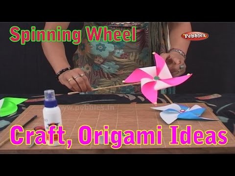 Spinning Wheel | Learn Craft For Kids | Origami For Children | Craft Ideas | Craft With Paper
