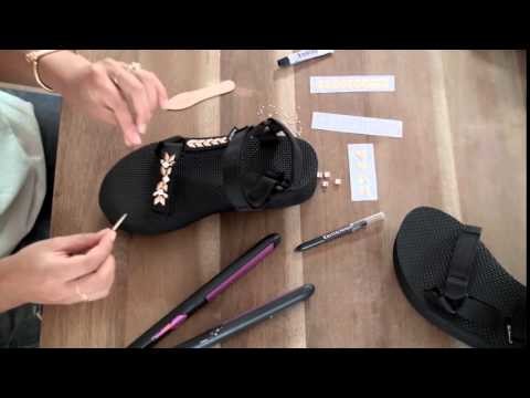 Teva - Give your sandals some DIY dazzle this holiday!