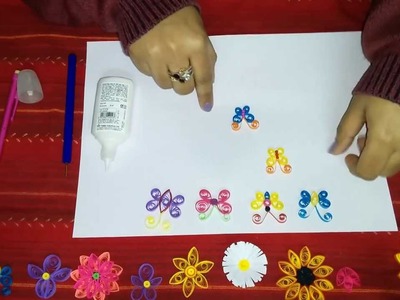 20. How to make a Quilling Butterfly Part 4
