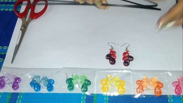 25. How to make Quilling Drop Earrings