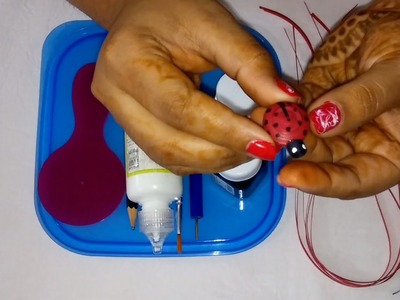 32. How to make Quilled LadyBird