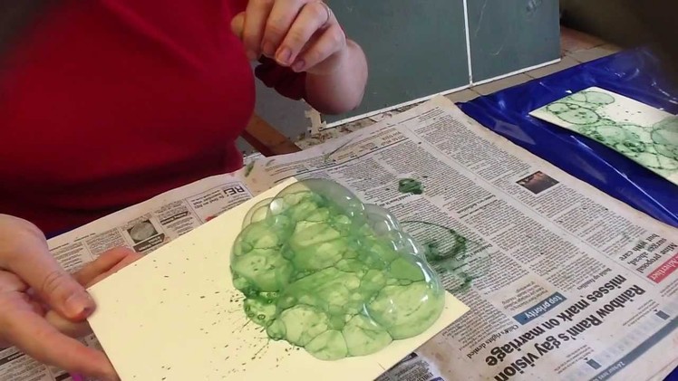 Bubble Painting Basics