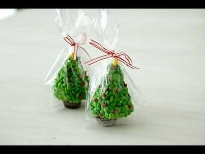 Christmas Desserts: How to Make Rice Krispies Trees