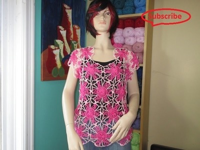 Crochet blusa de verano en horquilla parte 2 con Ruby Stedman
