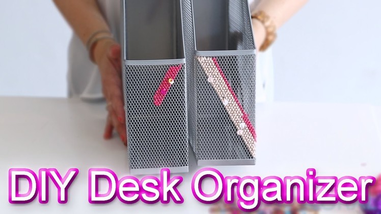 DIY with DesignHer Co: DIY Desk Organizer!