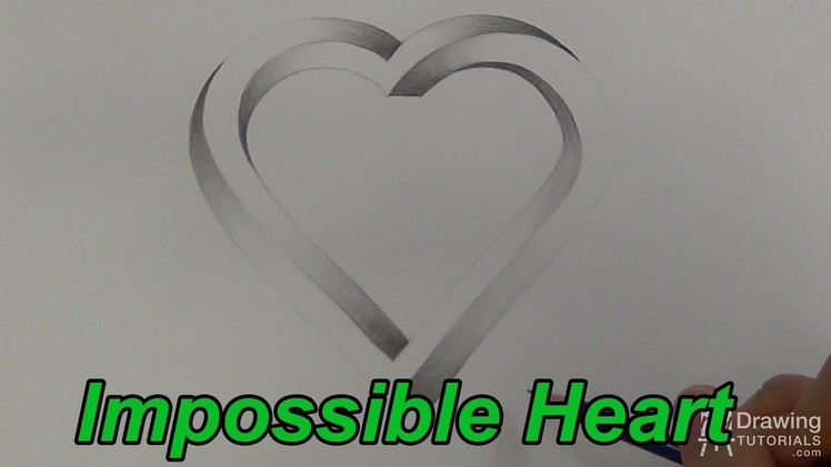 Drawing An Impossible Heart (Time Lapse)