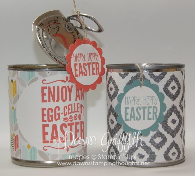 Easter Treats in a can with Dawn