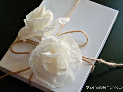 Extreme Recycling: Flower Bouquet from Dryer Sheets (Tutorial)